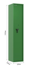 Protector gun cabinet key lock-3